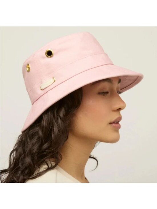 NWOT Tilley The Iconic T1 Bucket - Light Pink 7 1/2 60cm Large New - Picture 6 of 16